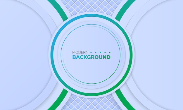 Vector modern background with circle and colorful line