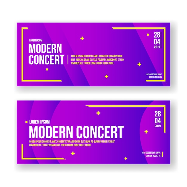 Modern Banner For Event Template