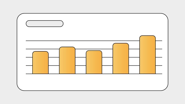 Modern Bar Chart Infographic Design