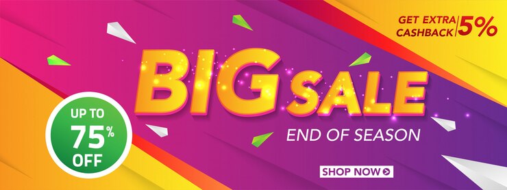 Modern Big sale banner