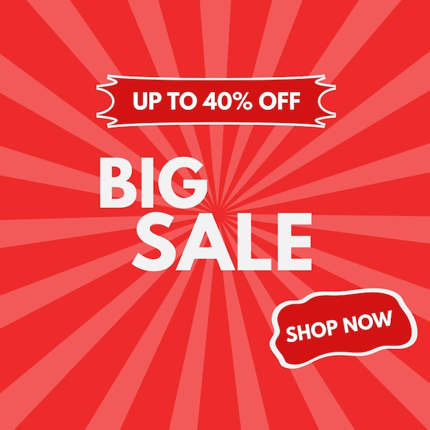 Premium Vector Modern big sell editable text effect Premium Vector Modern big sell editable text effect