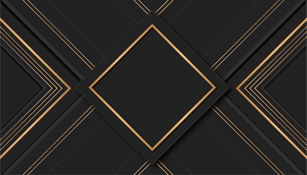 Vector modern black color background design