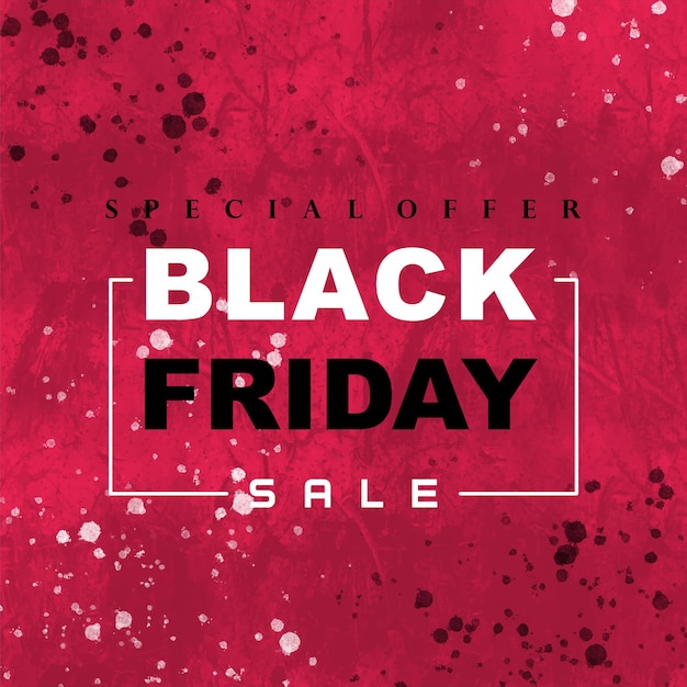 Vector modern black friday abstract background