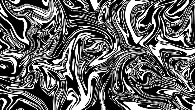 Vector modern black ink alcohol background template. abstract marble design.