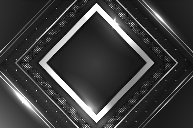 Vector modern black and silver luxury background with element