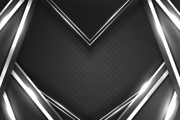 Vector modern black and silver luxury background with element