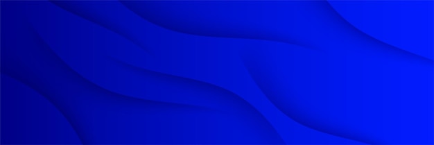 Modern blue abstract background banner modern Wave blue abstract banner design background