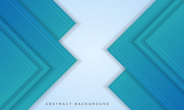 Vector modern blue abstract gradient background smooth dynamic shape light and shadow design template