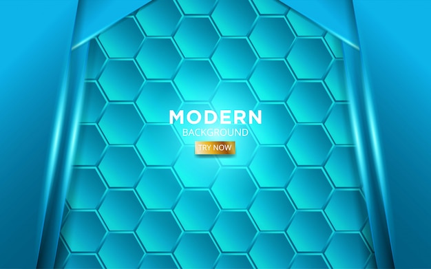 Modern blue background