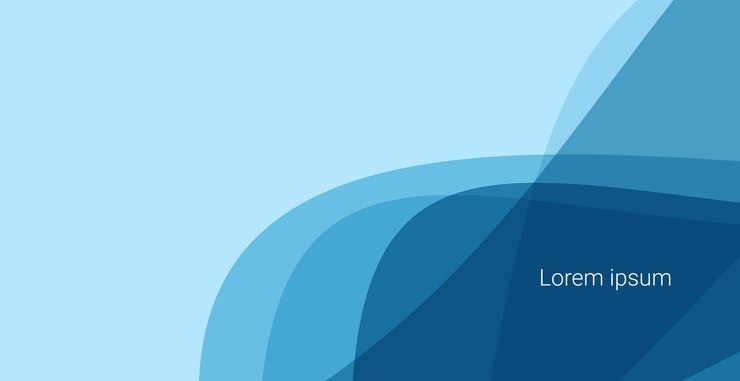 Vector modern blue geometric shape background abstract technology banner geometric backdrop wallpaper