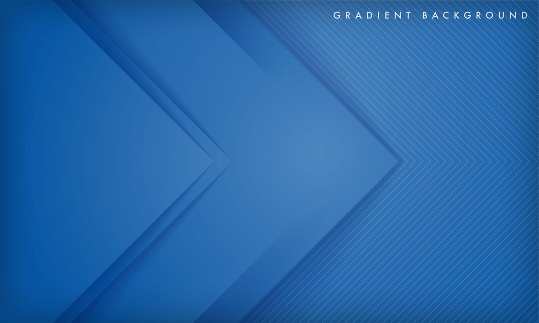 Premium Vector | Modern blue gradient abstract background