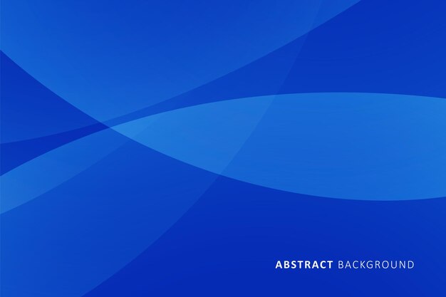 Vector modern blue gradient abstract background