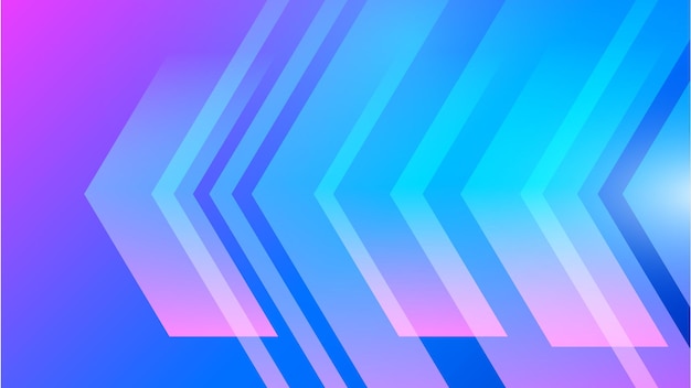 현대적인 파란색과 분홍색 기술 배경 추상적인 고속 움직임 배너 또는 포스터 디자인 배경 개념을 위해 파란색 배경에 다채로운 동적 움직임