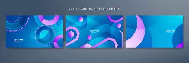 Vector modern blue and pink technology background technology futuristic dynamic motion movement pattern for banner or poster design background concept