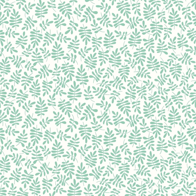 Vector modern botanical seamless vector pattern hand drawn floral illustration vintage wallpaper