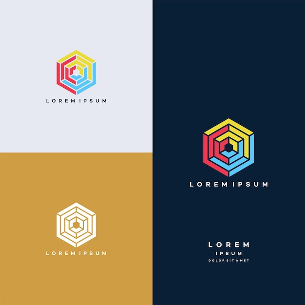 Vector modern brick-logo vector, modern flat brick-logo, brick work eenvoudig modern logo-sjabloon