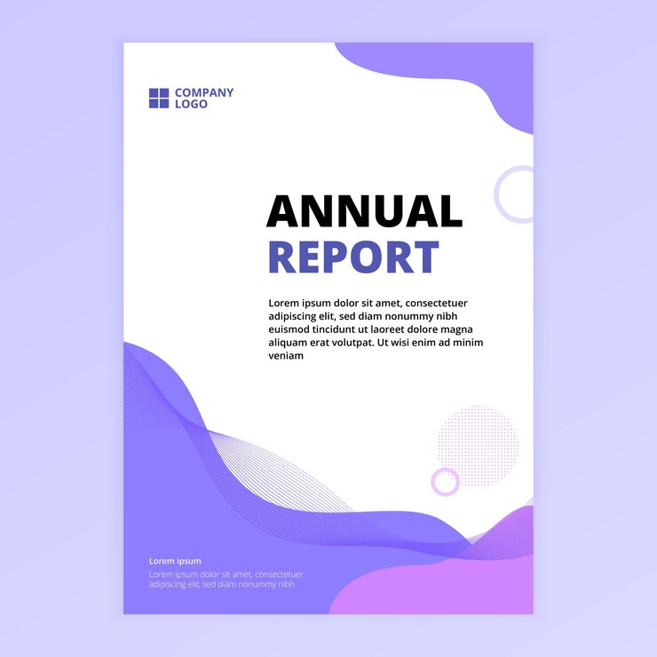 Vector modern brochure template