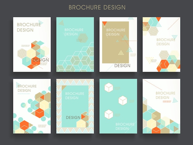 Modern brochure template