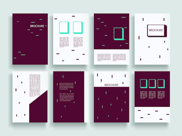 Modern brochure template