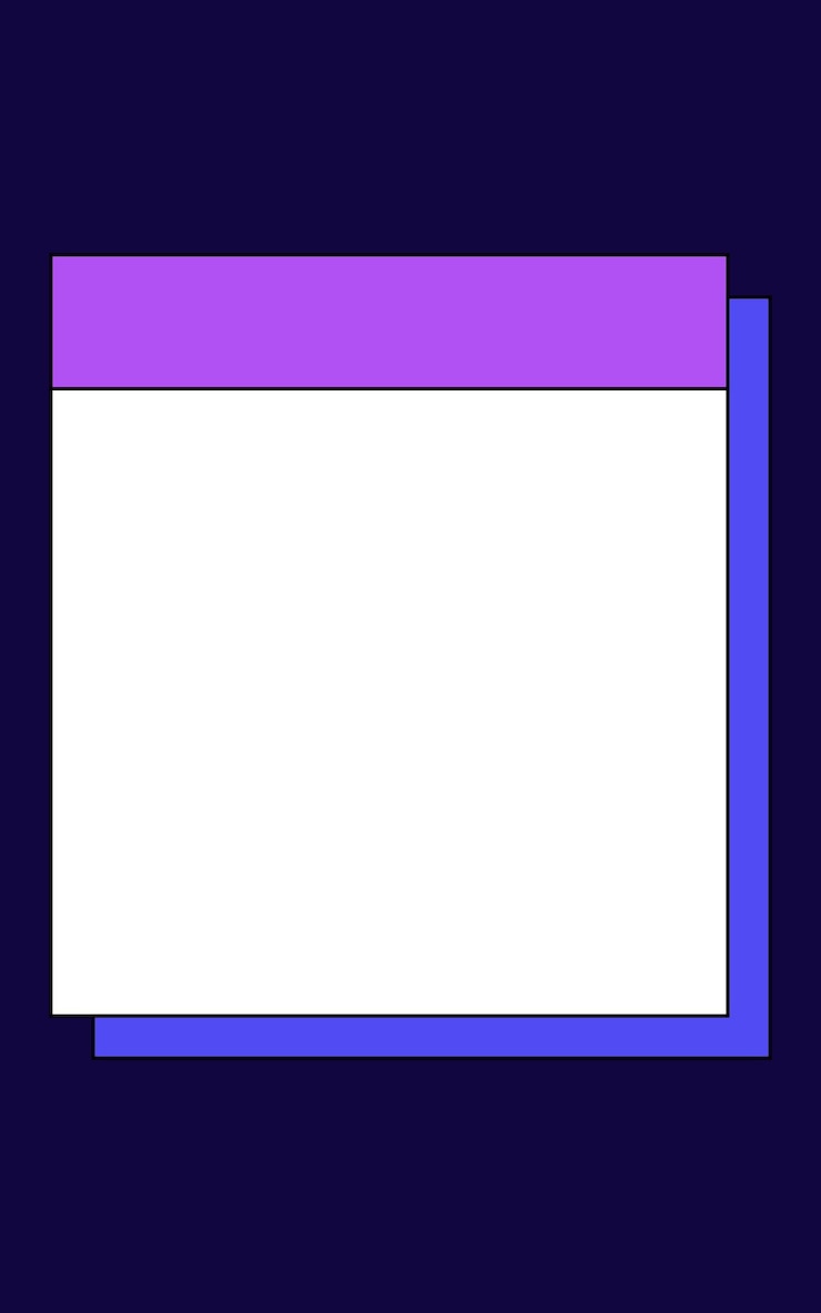 Vector modern browser window frame isolated on dark background
