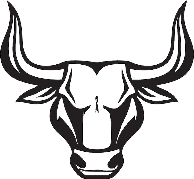 Premium Vector | Modern buffalo icon for farming industry