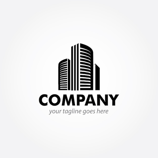 Vector modern building logo design