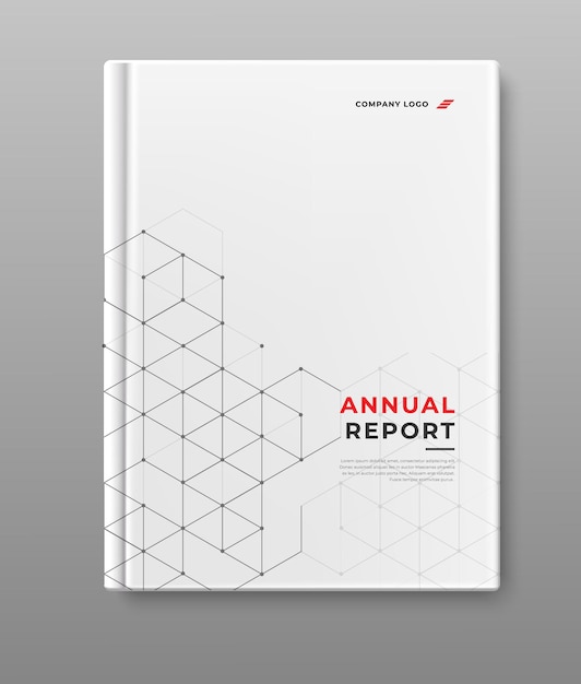 modern business brochure cover template design