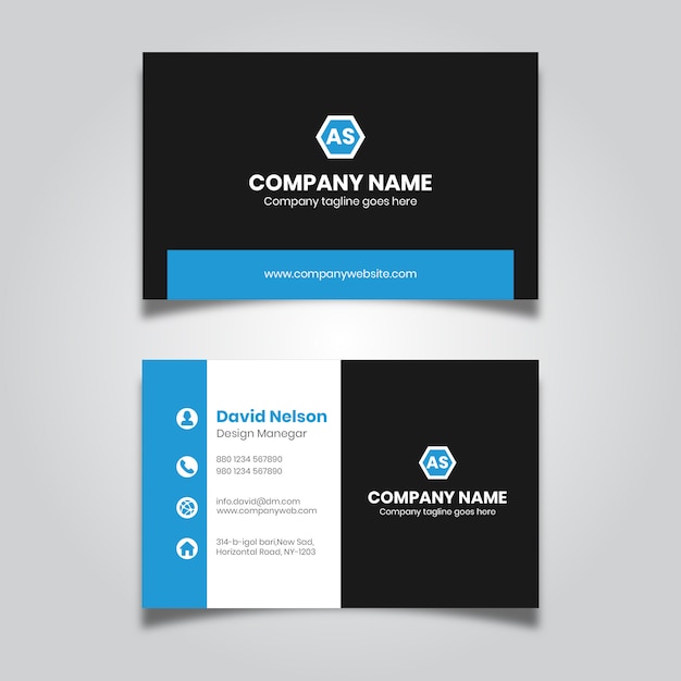 Modern Business card design for company 