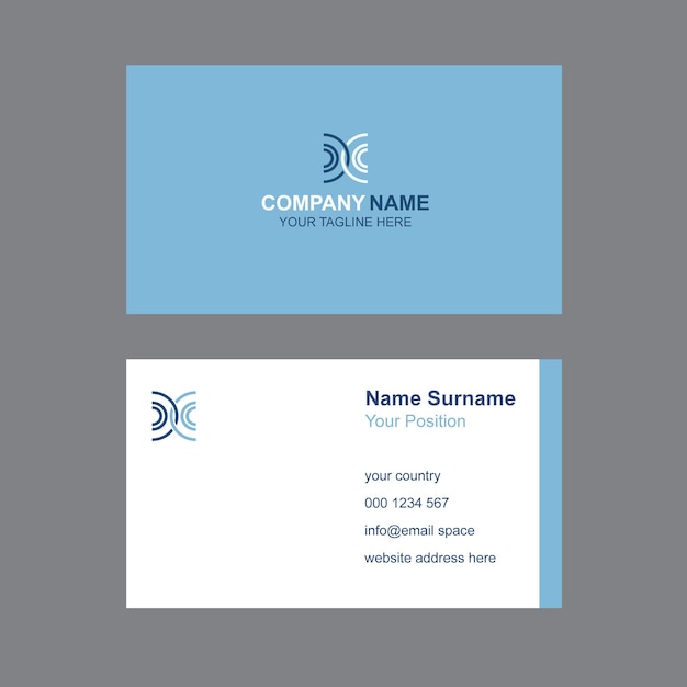 Modern business card design service