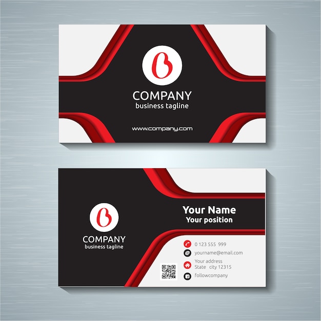 Modern Business card design template