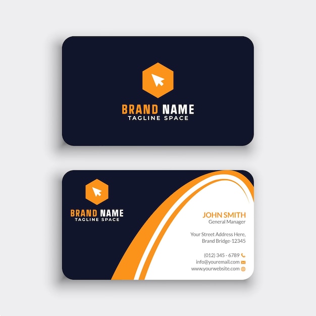 Modern Business Card Design Template