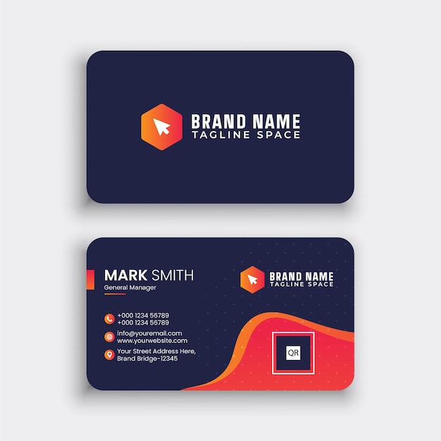 Modern Business Card Design Template