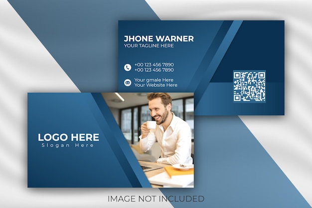 Modern business card design template