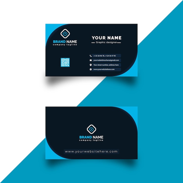 Modern Business card design template