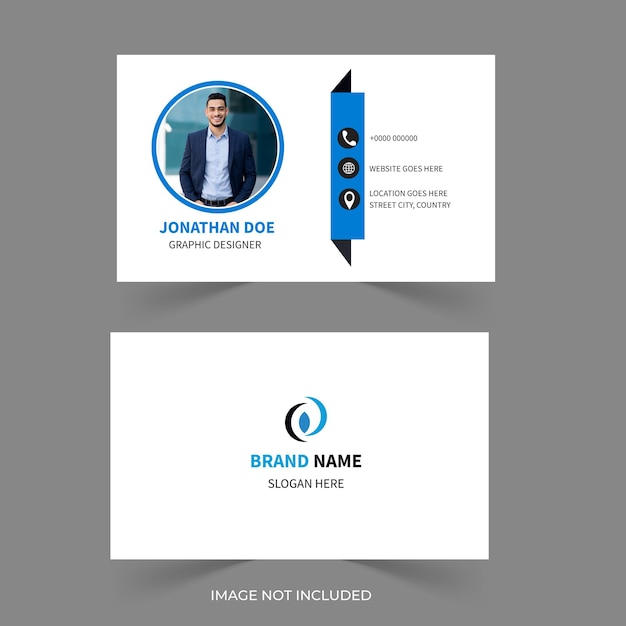 Modern business card design