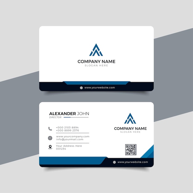 Modern business card design