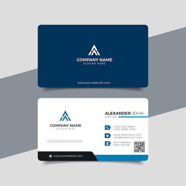 Modern business card design