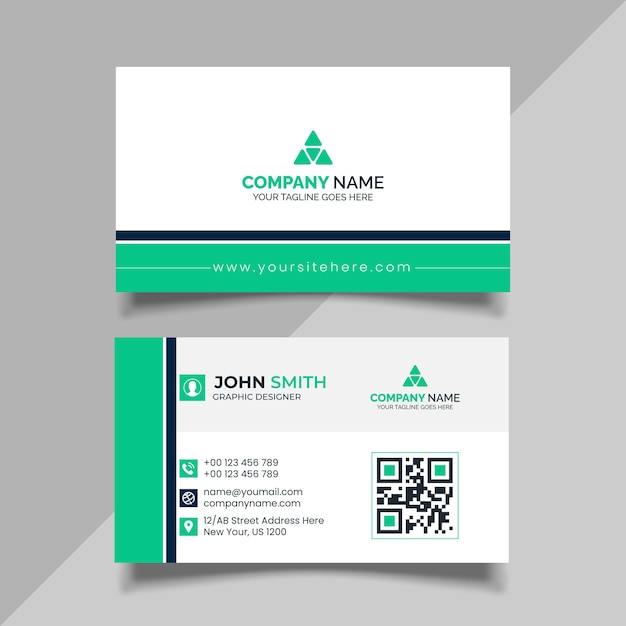 modern business card design