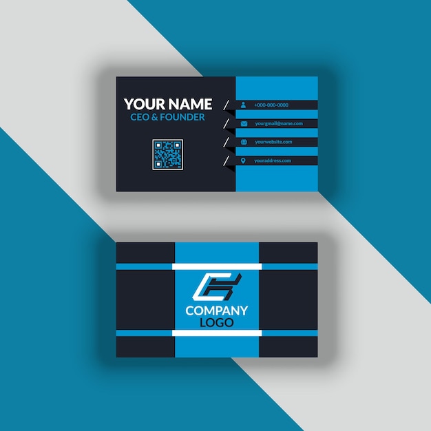 Modern business card design