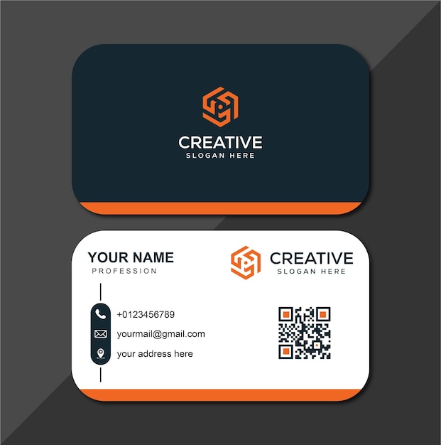 Modern business card design