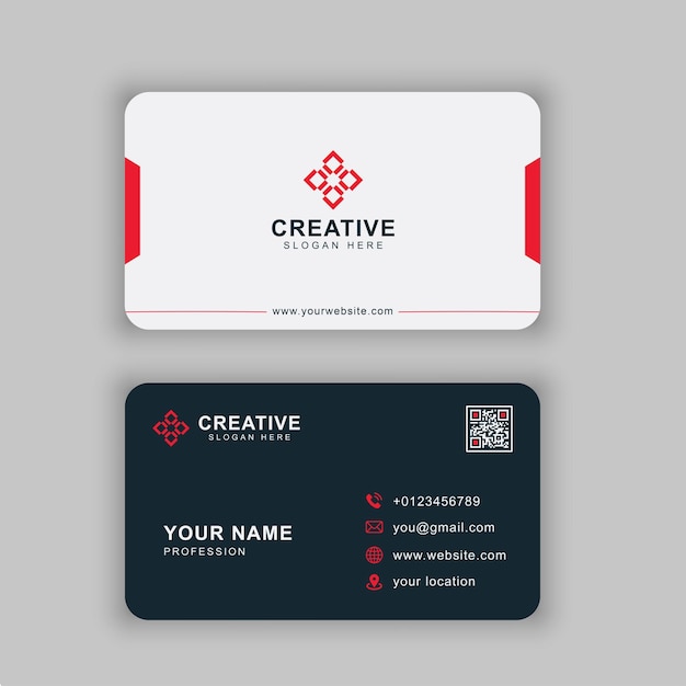 Modern business card design