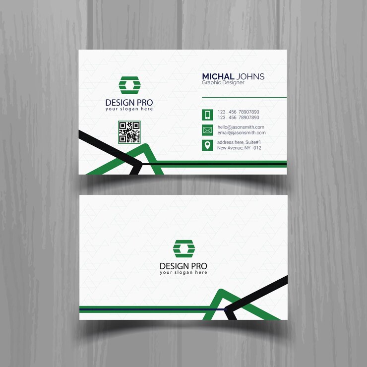 Modern business card design