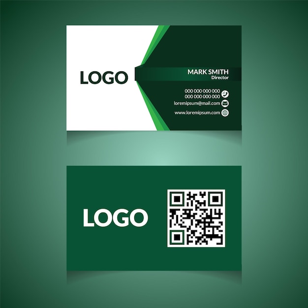 Modern business card design