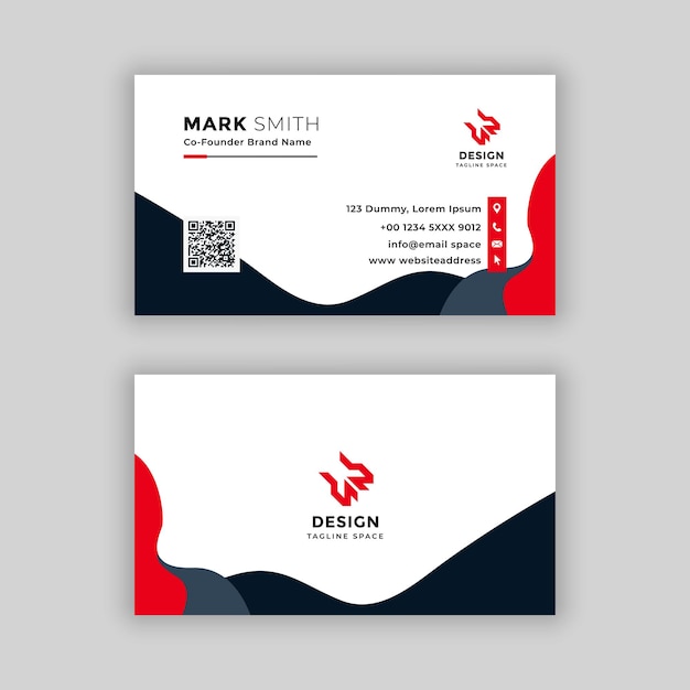 Modern business card design