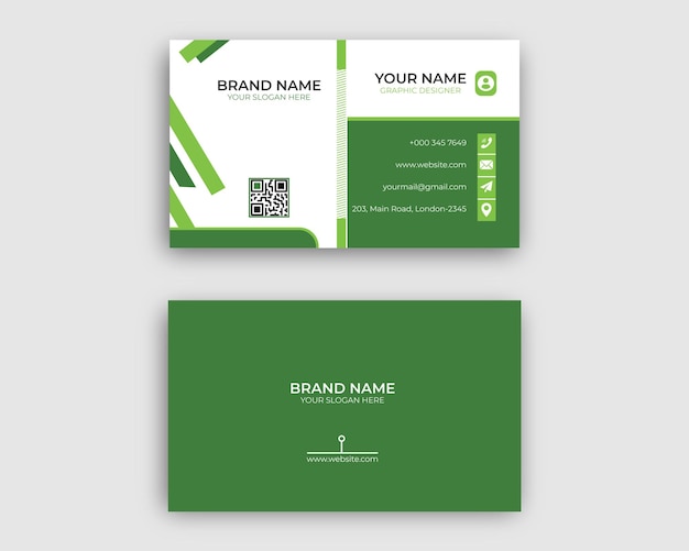 Modern business card design