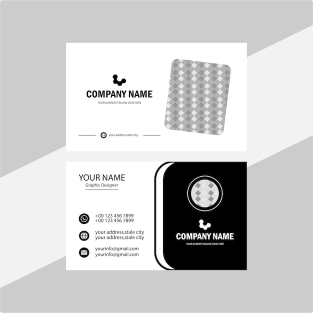 Modern business card design