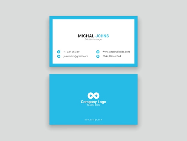 modern business card design