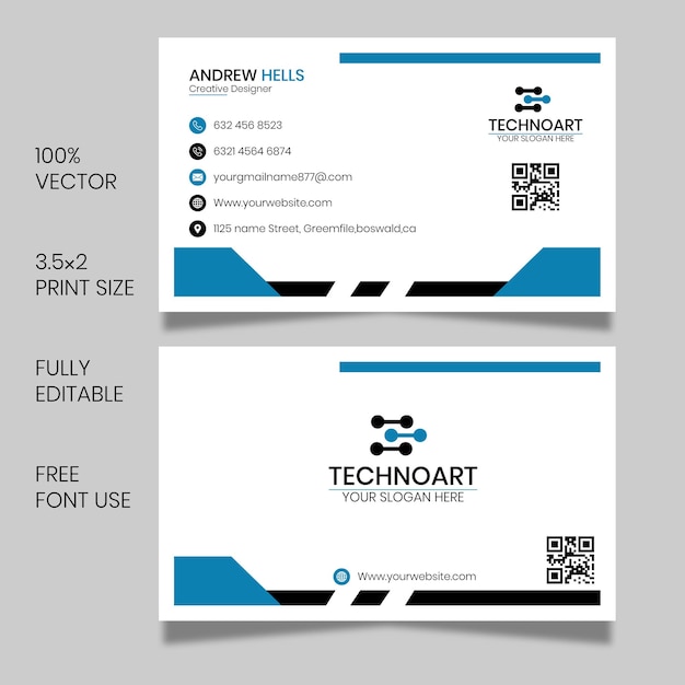 Modern Business Card Designs Template