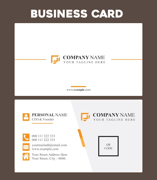 Modern Business Card Template Design for You