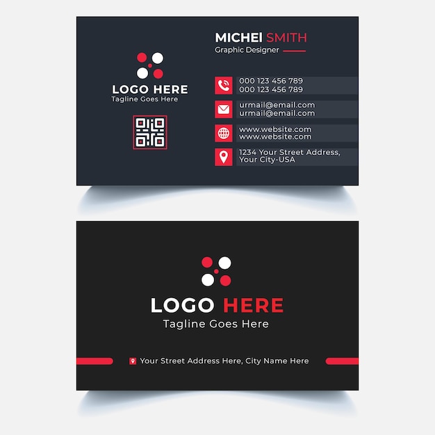 Modern Business Card Template Design